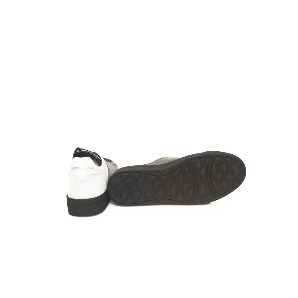 Cerruti 1881 Herren-Sneaker aus schwarzem Leder