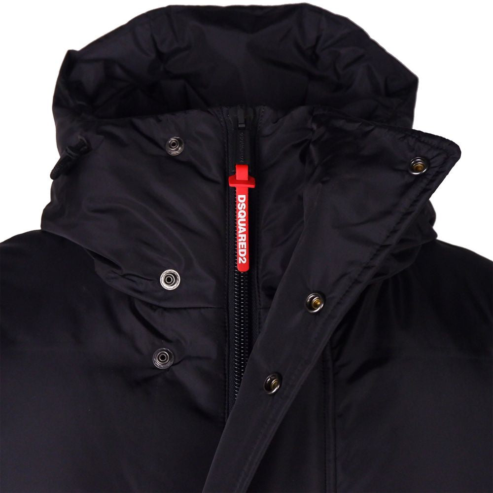 Jachetă bărbătească Dsquared² din nailon negru