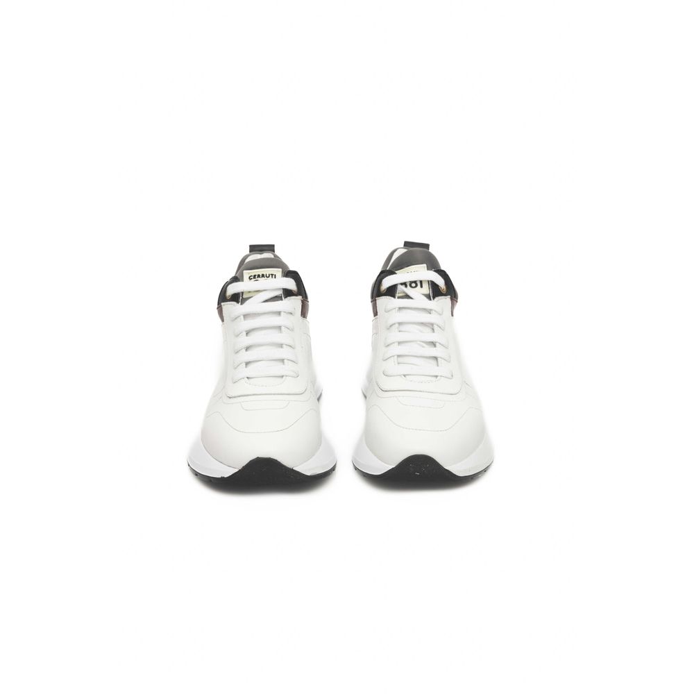Cerruti 1881 Damen-Sneaker aus weißem Leder