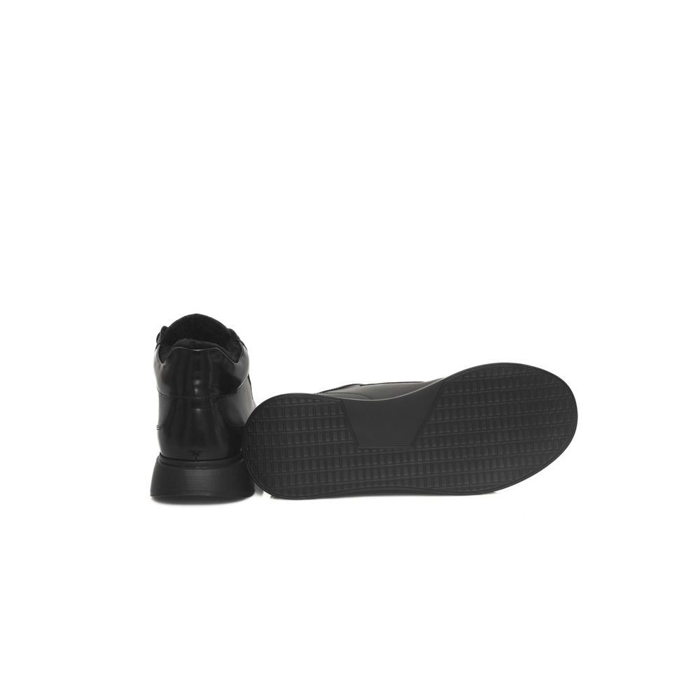 Cerruti 1881 Damen-Sneaker aus schwarzem Leder