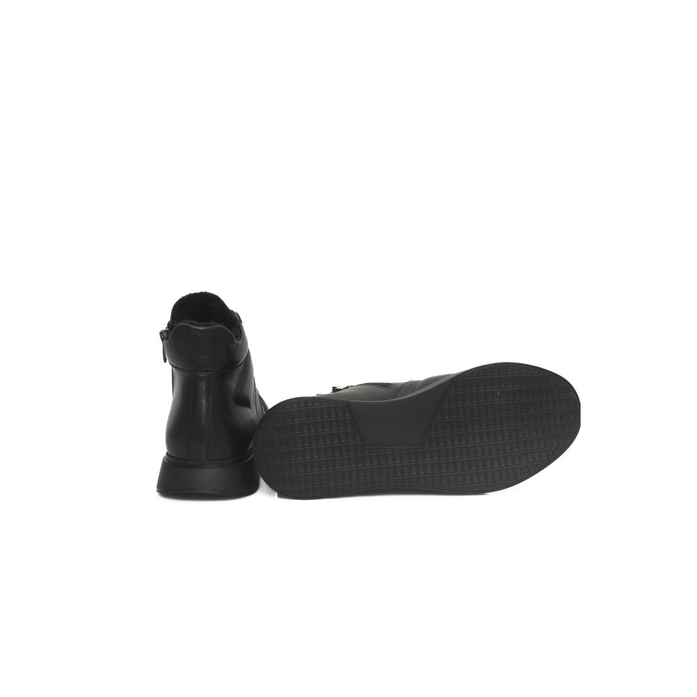 Tenișor Cerruti 1881 Black Cowhide pentru femei