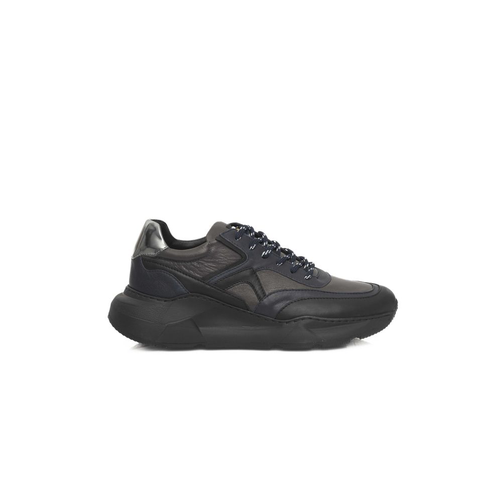 Cerruti 1881 Herren-Sneaker aus blauem Rindsleder