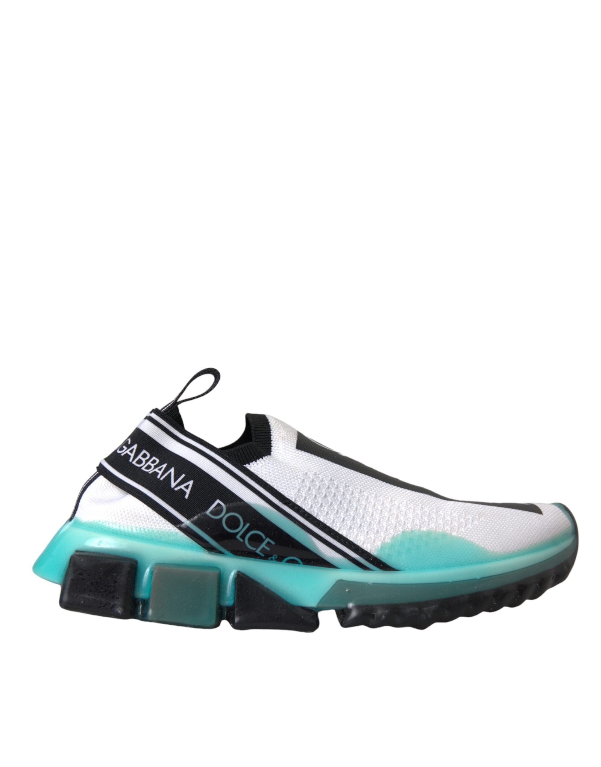 Dolce &amp; Gabbana Sorrento Slip-On Sneakers in Schwarz/Weiß/Blau