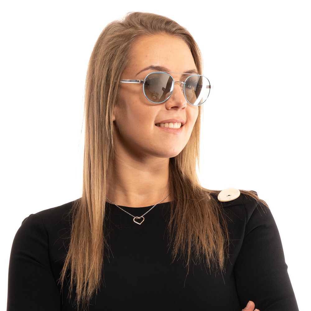 Ochelari de soare Guess turcoaz pentru femei