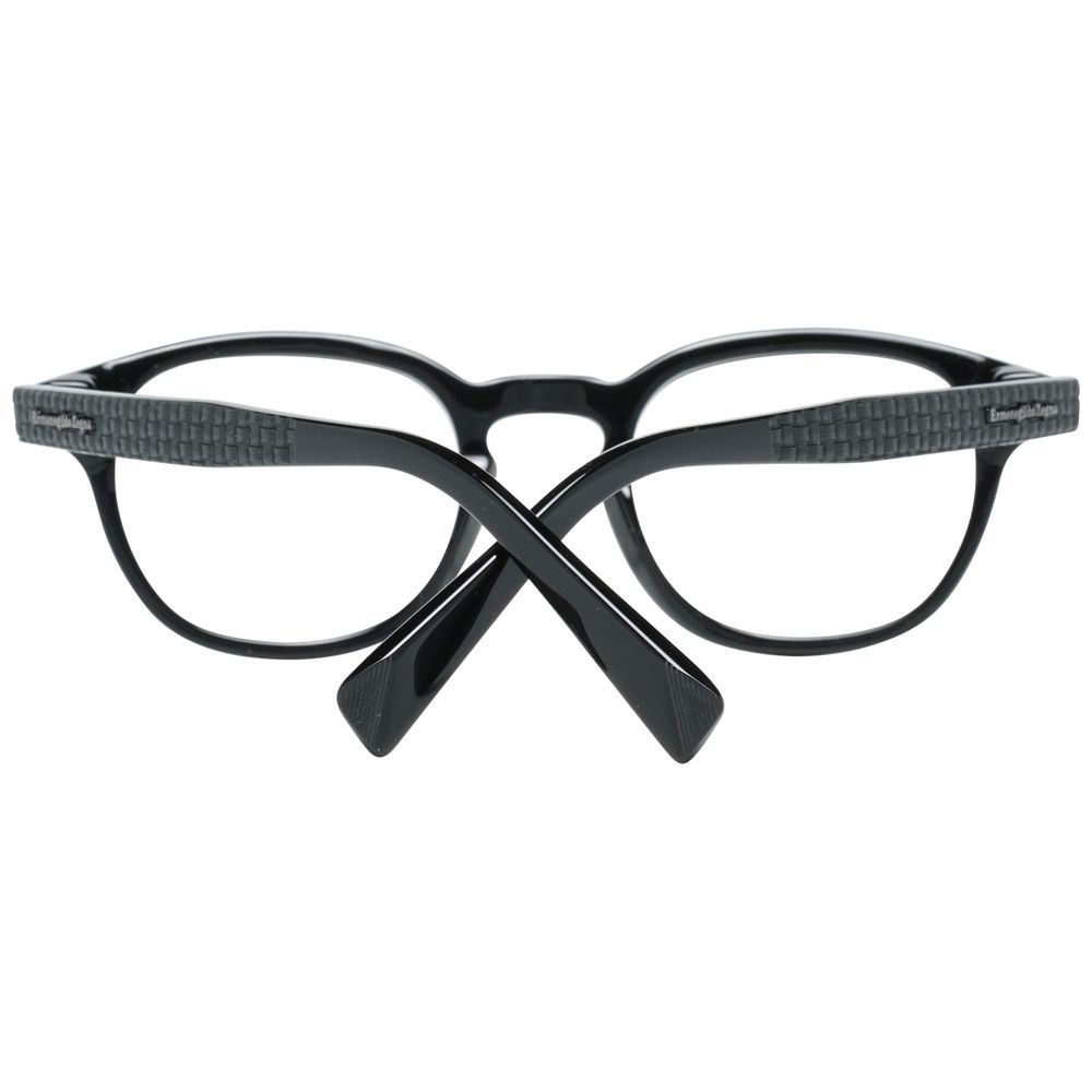 Ermenegildo Zegna Schwarze Brillenfassungen für Herren