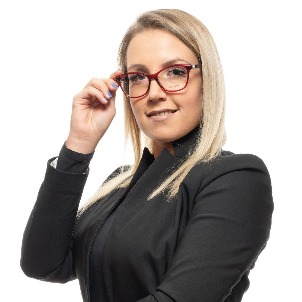 Emilio Pucci Rote optische Brillenfassungen für Damen