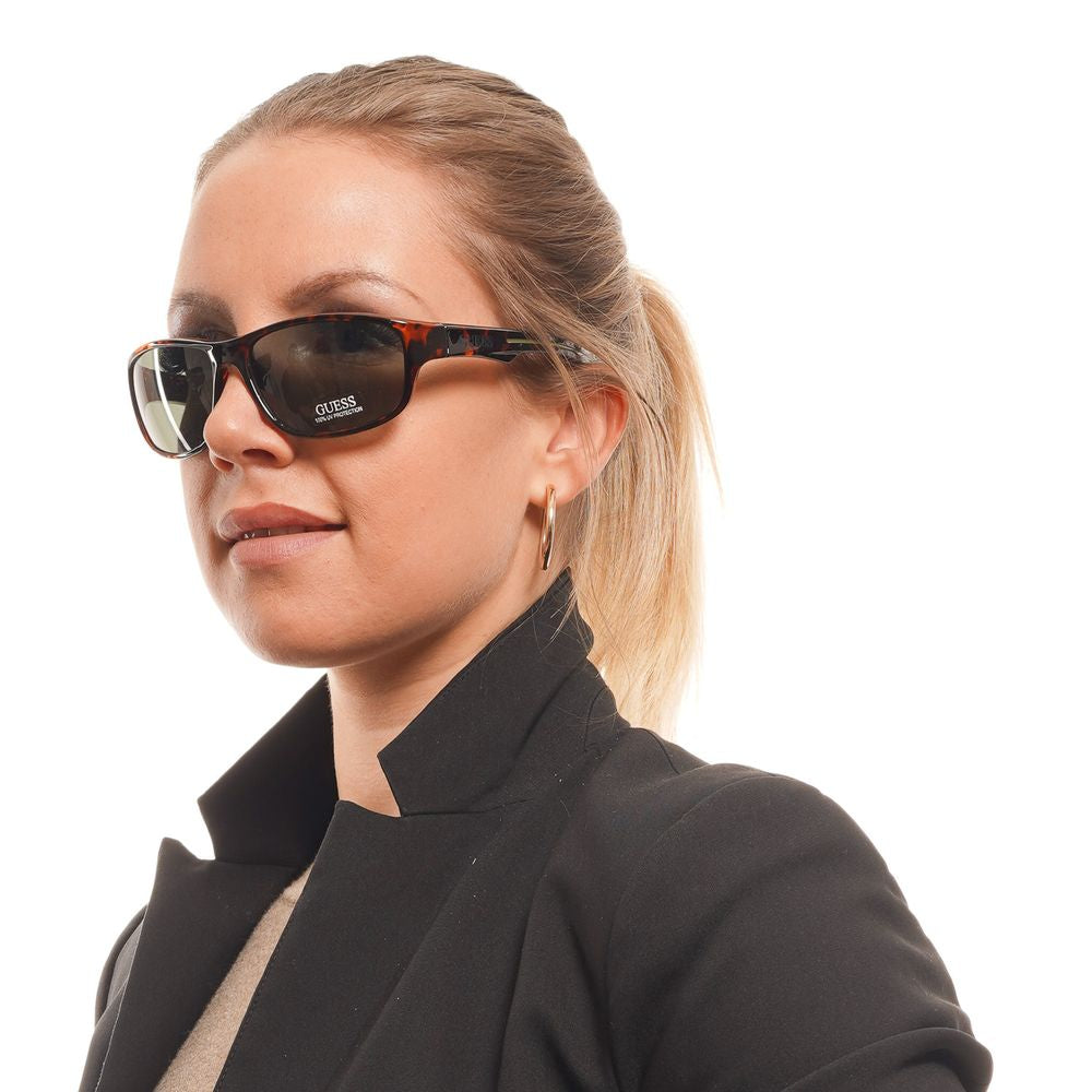 Ochelari de soare unisex maro Guess
