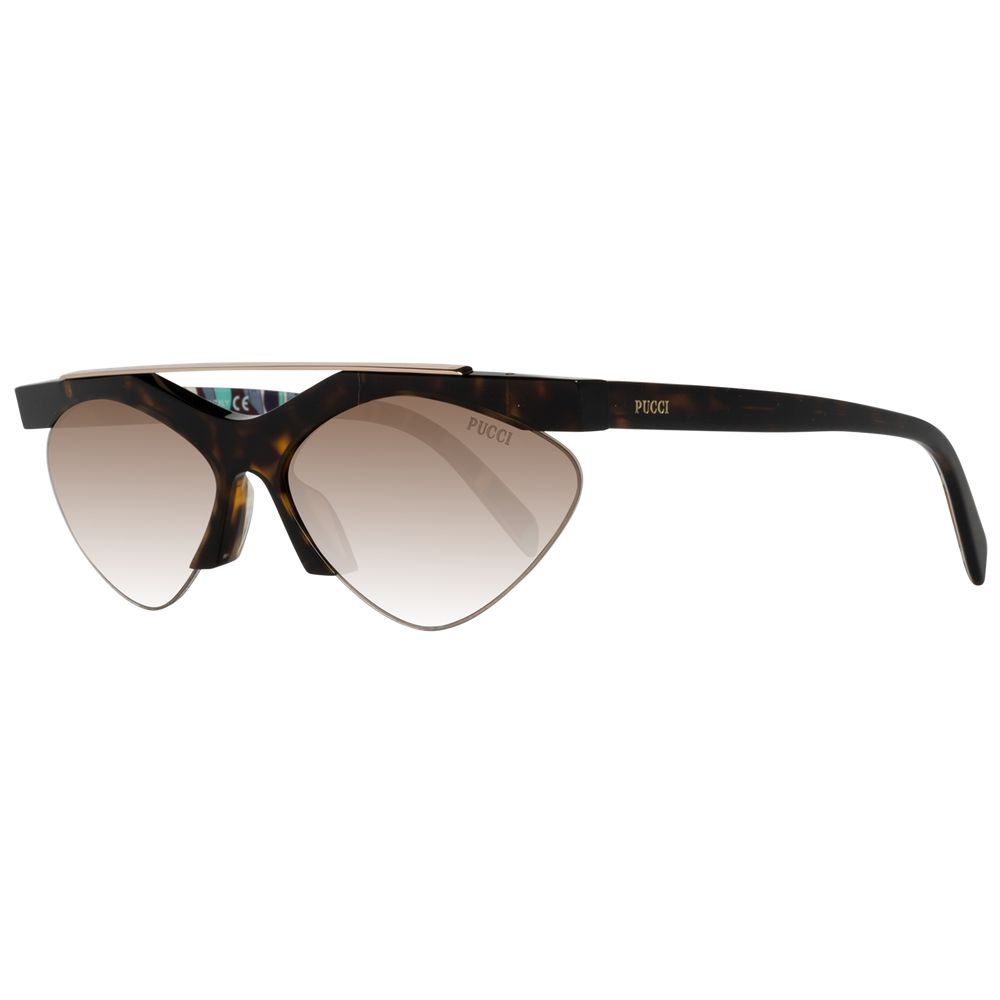 Emilio Pucci Braune Damen-Sonnenbrille
