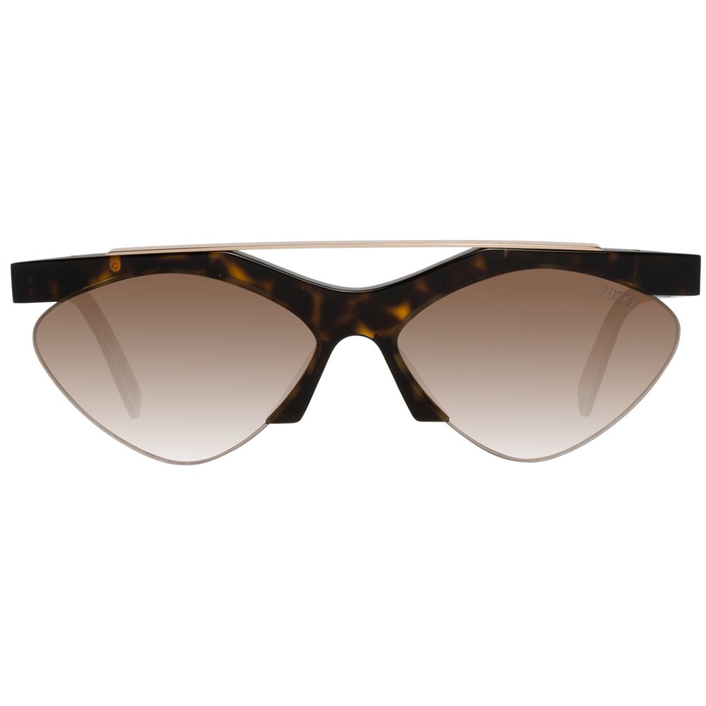 Emilio Pucci Braune Damen-Sonnenbrille