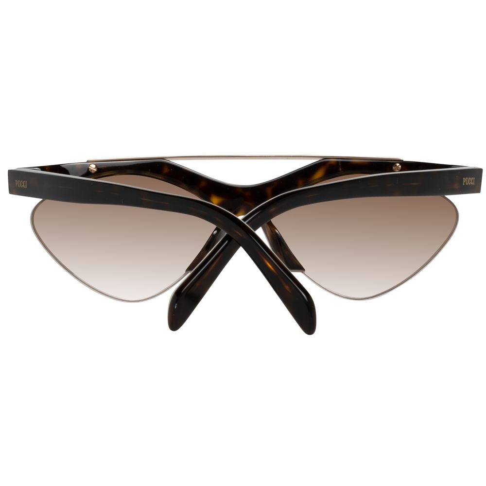 Emilio Pucci Braune Damen-Sonnenbrille