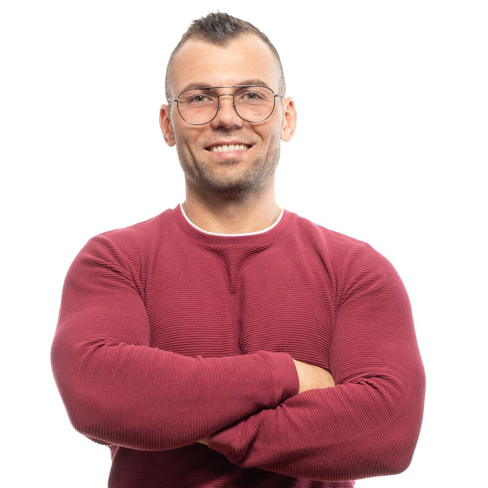 Rame optice Tod's argintii pentru bărbați