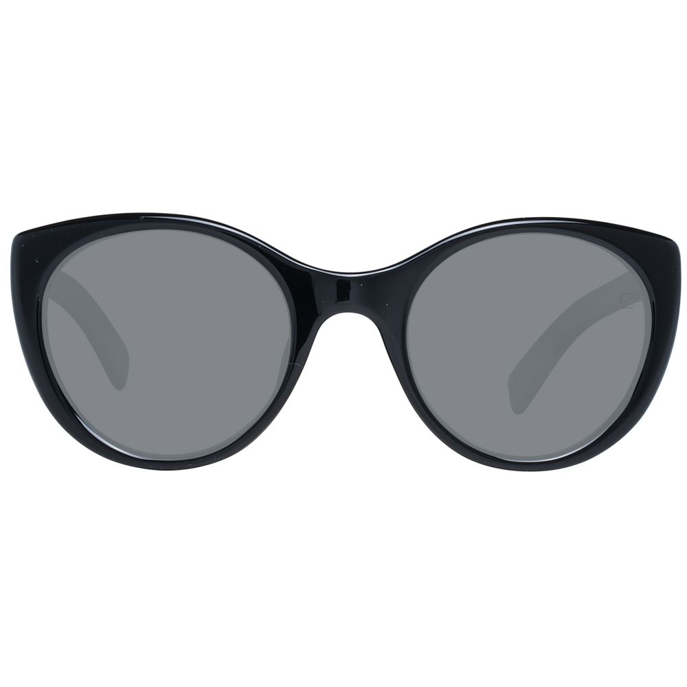 Ermenegildo Zegna Schwarze Damen-Sonnenbrille