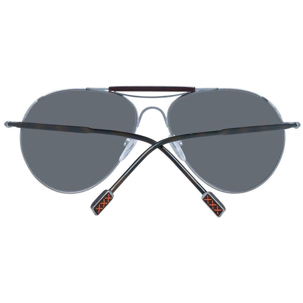 Ochelari de soare Ermenegildo Zegna aurii pentru bărbați