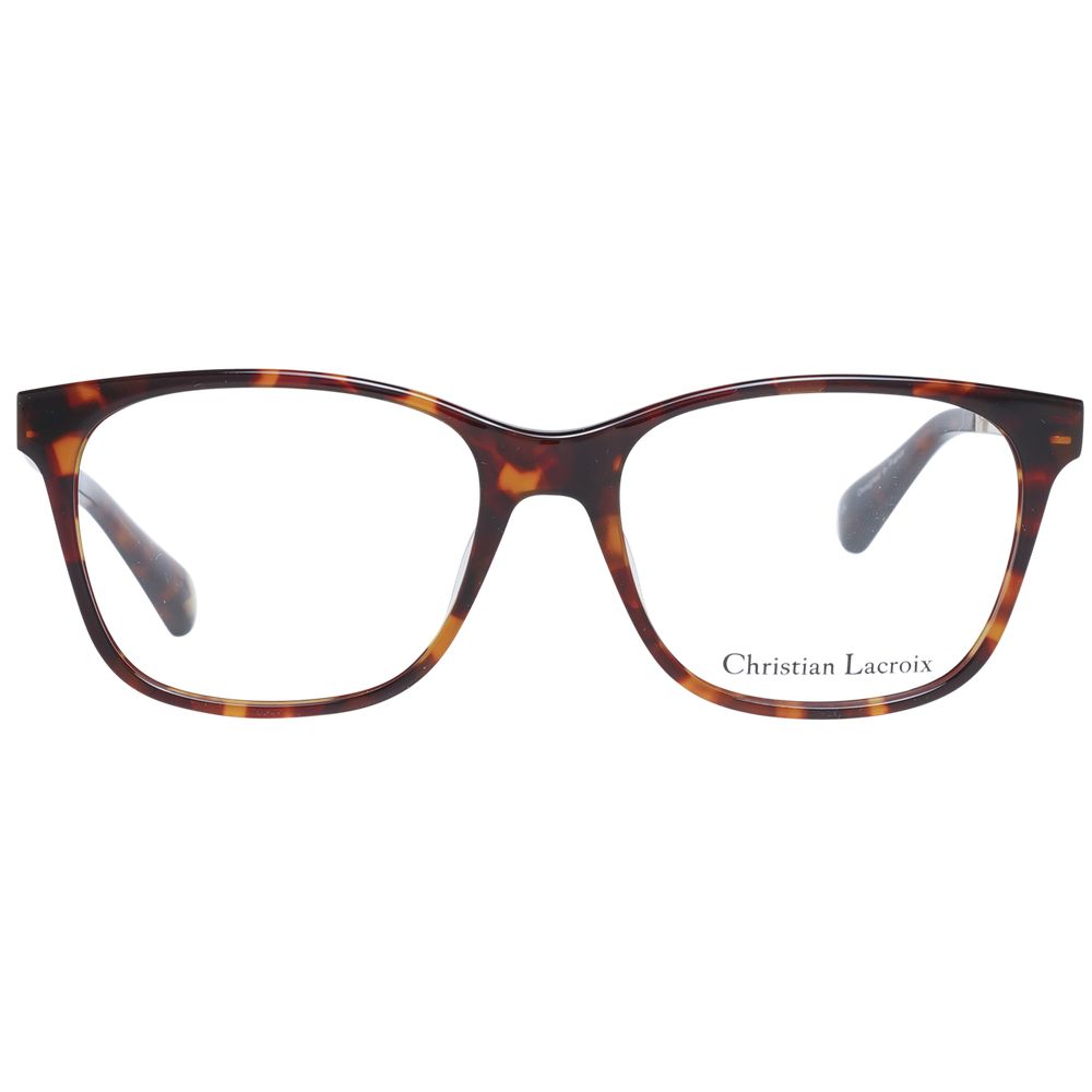 Christian Lacroix Braune Brillenfassungen für Damen