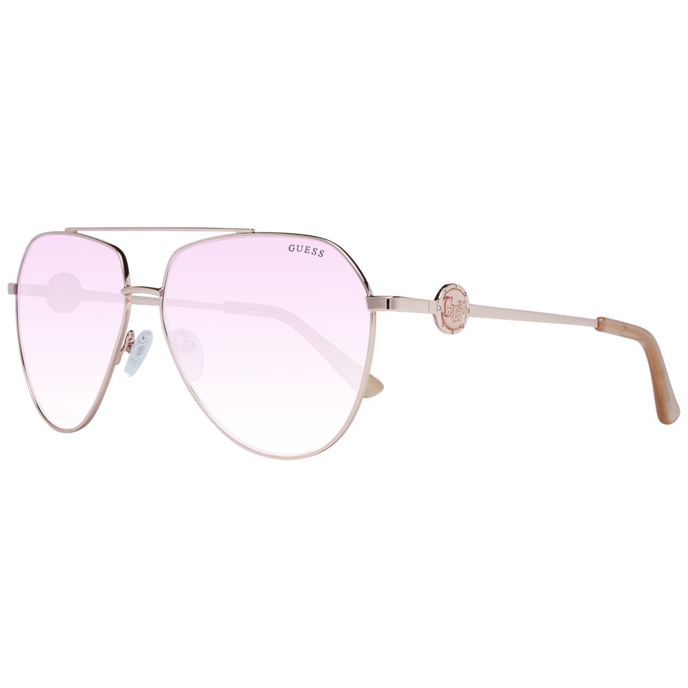 Ochelari de soare Guess Rose Gold pentru femei