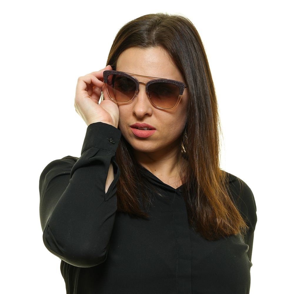 Police Roségold Damen Sonnenbrille