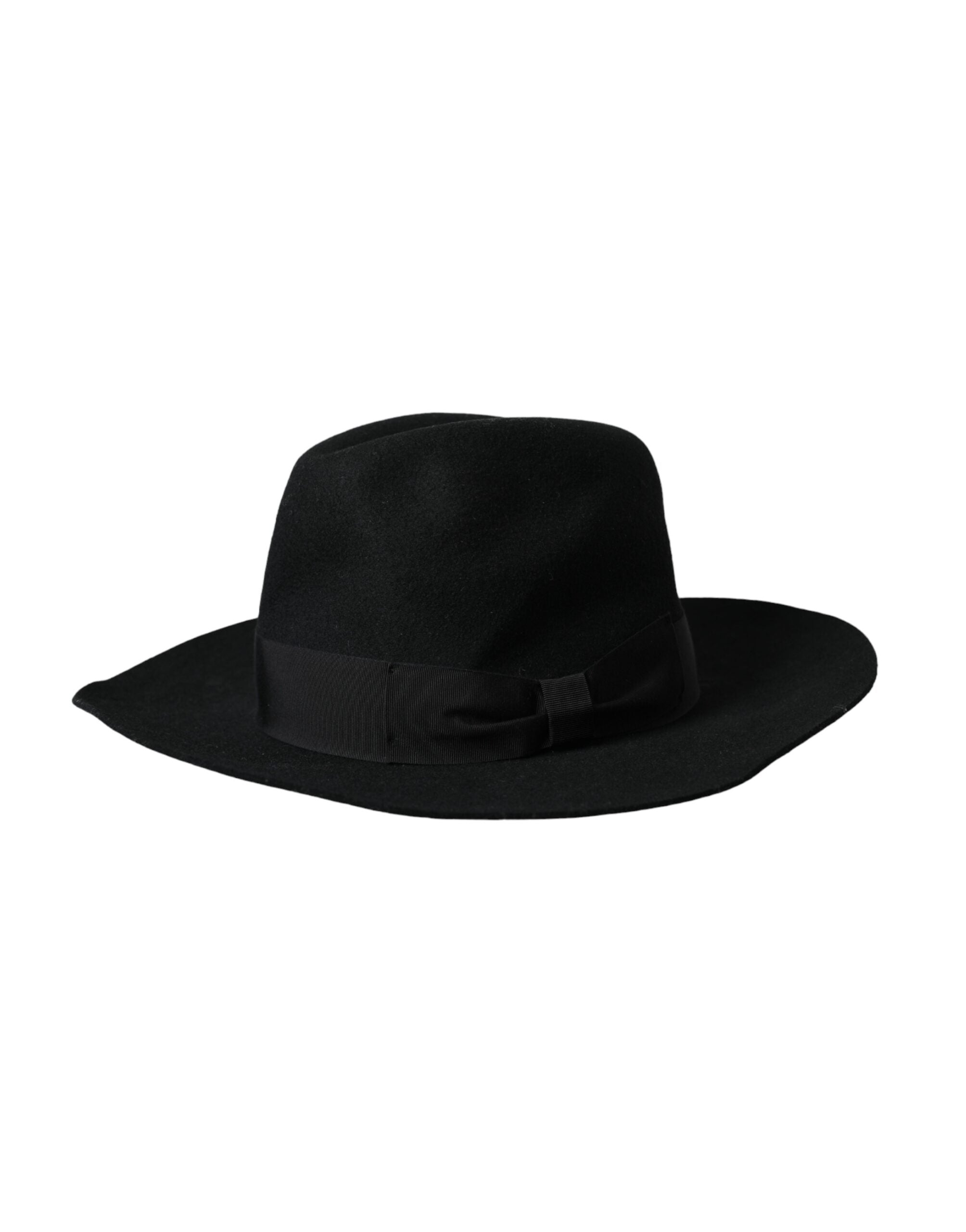 Pălărie Dolce &amp; Gabbana Black Rabbit Fedora Trilby pentru femei