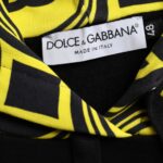 Dolce &amp; Gabbana – Schwarzes Baumwoll-Kapuzensweatshirt mit Logo