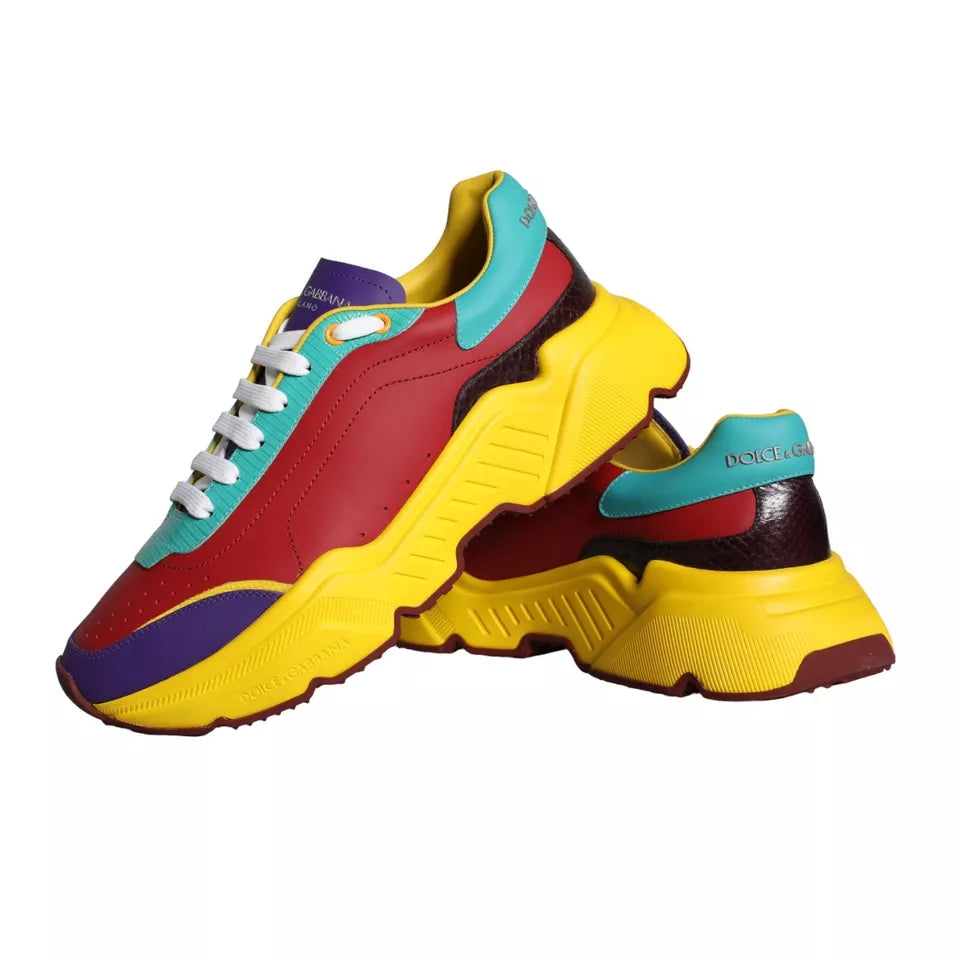 Dolce &amp; Gabbana Mehrfarbige Daymaster Low Top Sneakers Schuhe