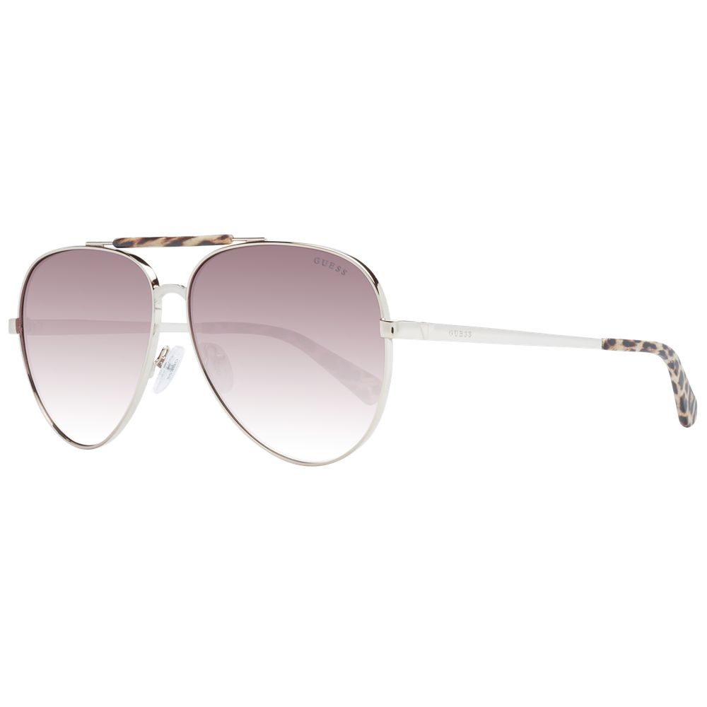 Ochelari de soare unisex maro Guess