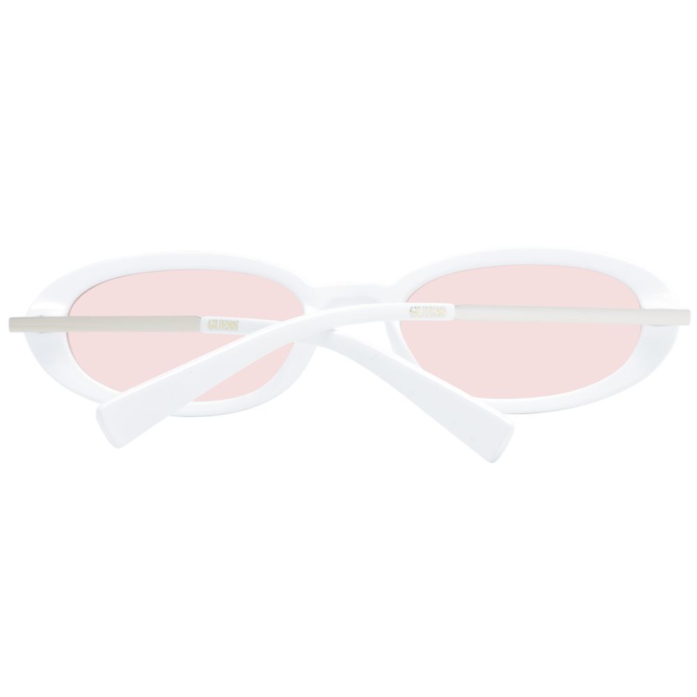 Ochelari de soare unisex Guess albi