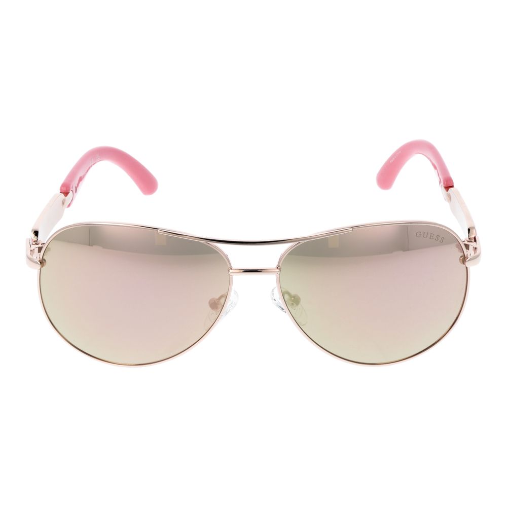 Ochelari de soare Guess Rose Gold pentru femei