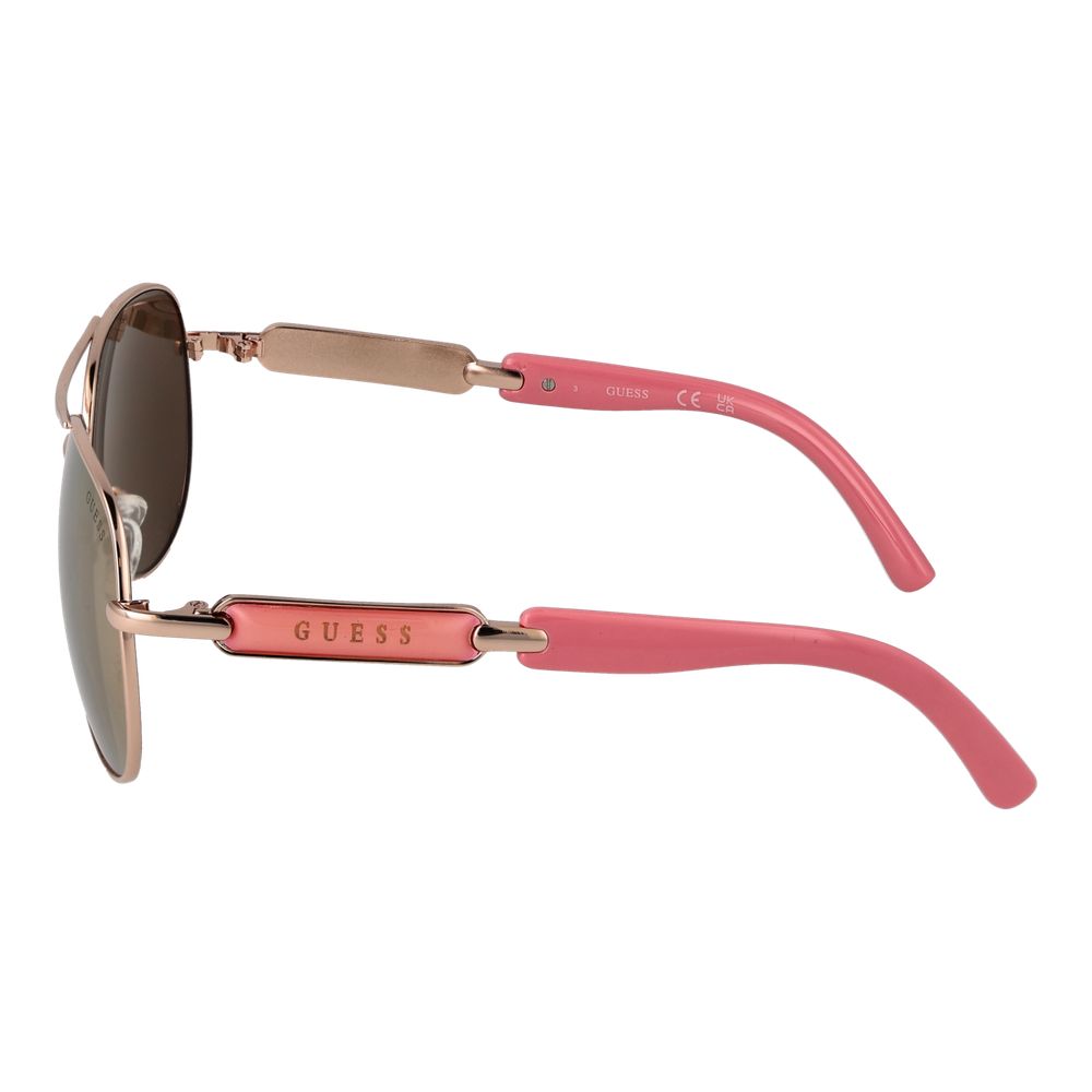 Ochelari de soare Guess Rose Gold pentru femei