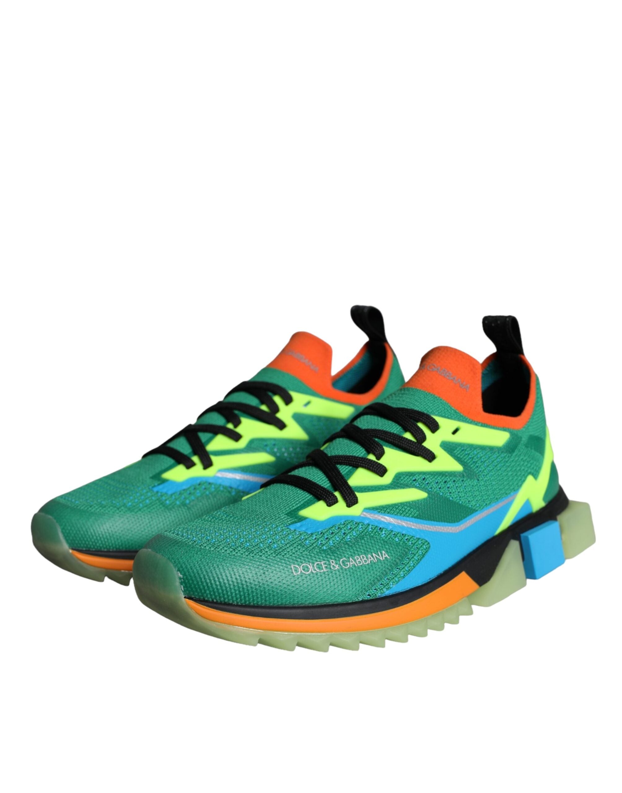Dolce &amp; Gabbana Mehrfarbige Super King Low Top Sneakers Schuhe