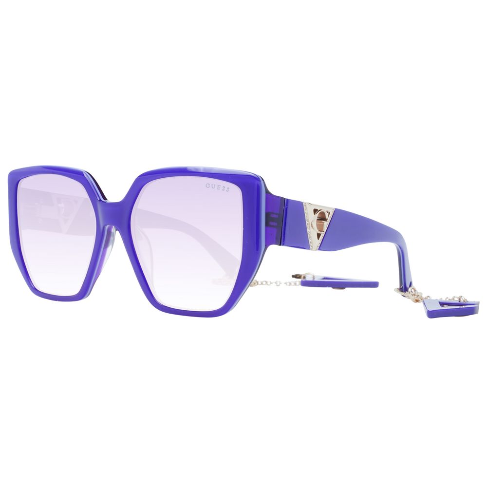 Ochelari de soare Guess violet pentru femei