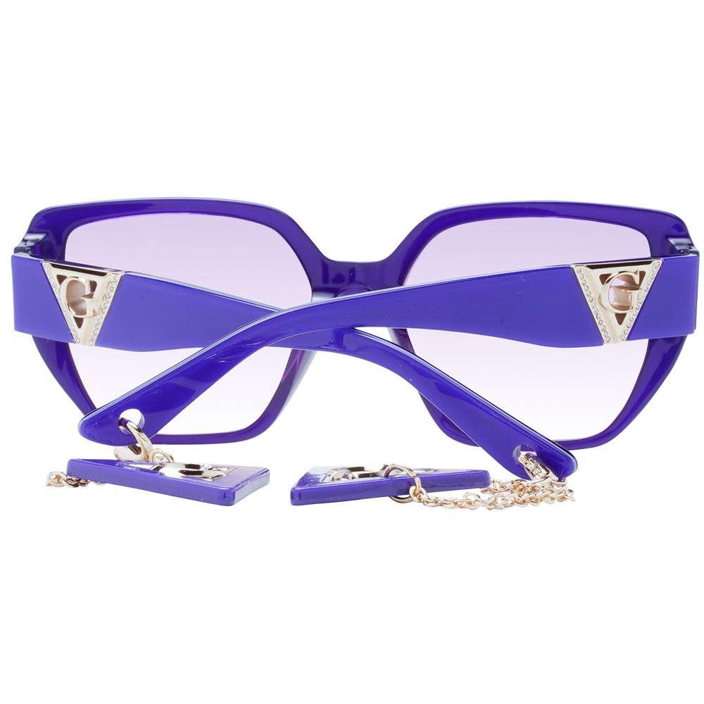 Ochelari de soare Guess violet pentru femei