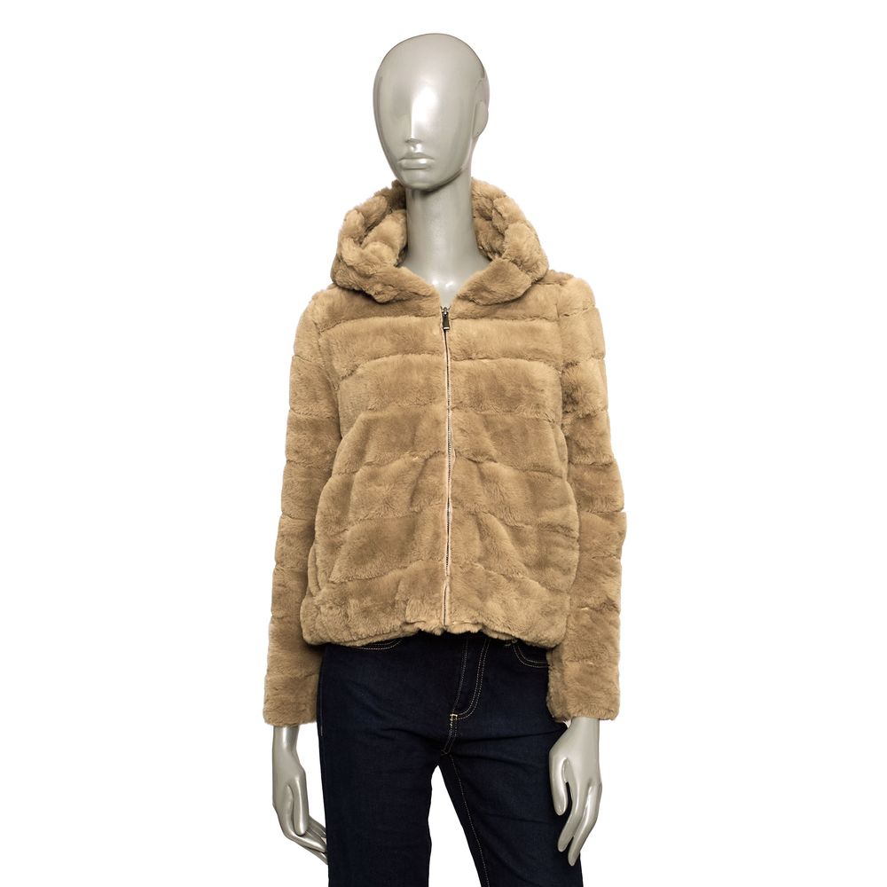 Baldinini Trend Beige Polyester Damenjacke