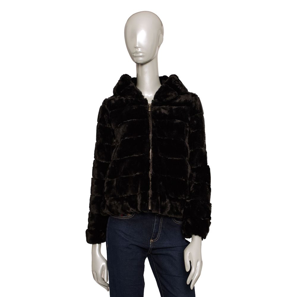 Baldinini Trend Schwarze Polyester Damenjacke