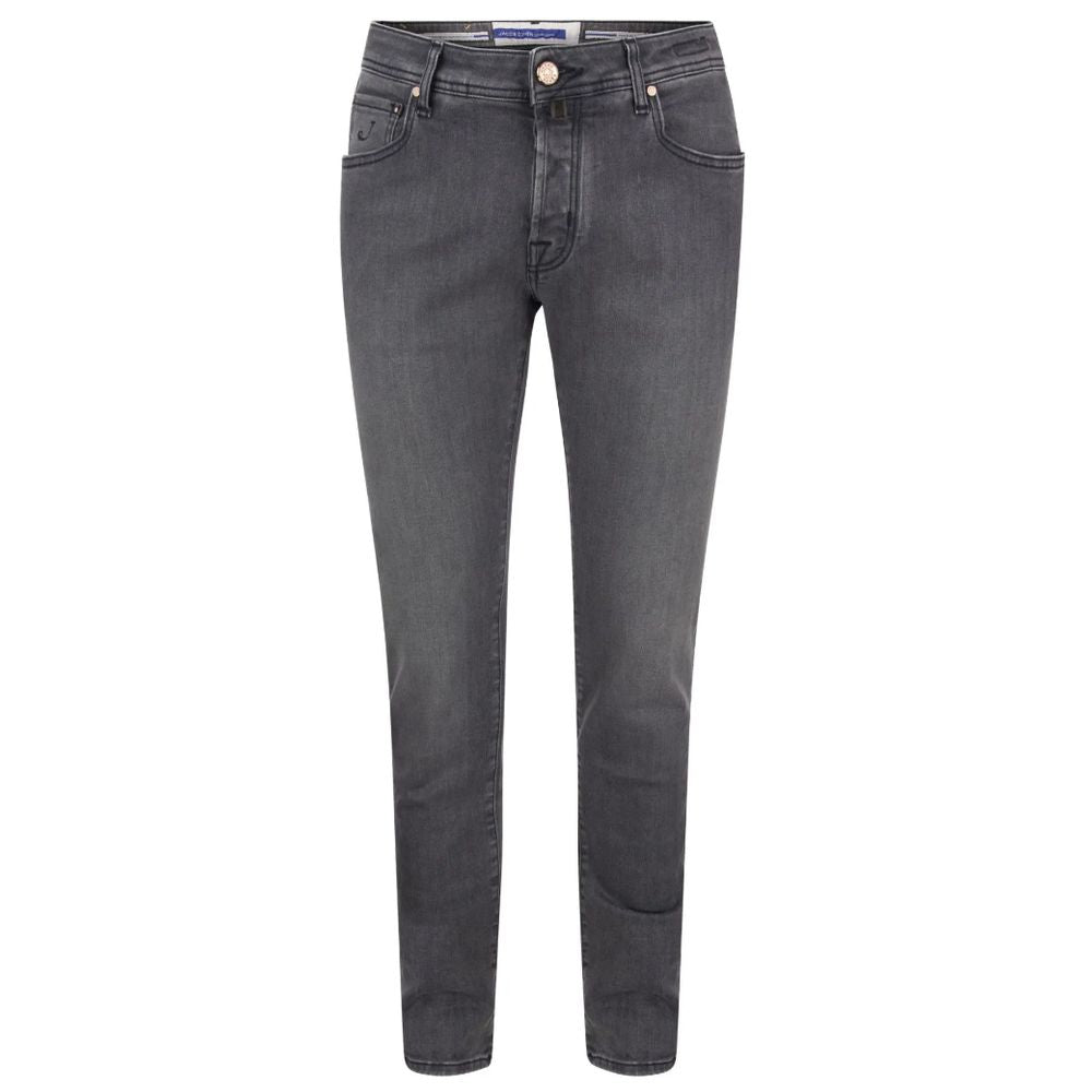 Jacob Cohen Graue Jeans und Hose aus Baumwolle