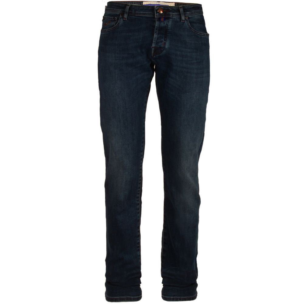 Jacob Cohen Herren-Jeans in Slim Fit aus blauer Baumwolle