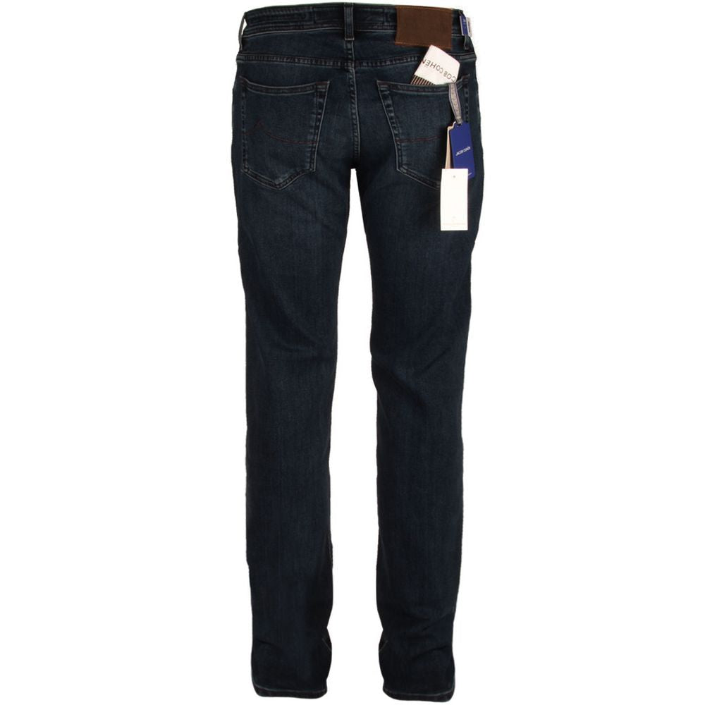 Jacob Cohen Herren-Jeans in Slim Fit aus blauer Baumwolle