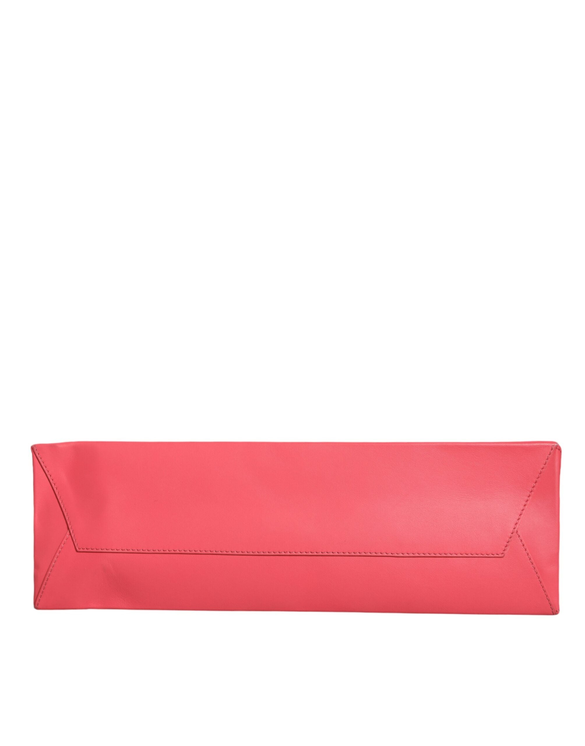 Geantă tote din piele roz Alberta Ferretti Weekend Wednesday Shopping Tote