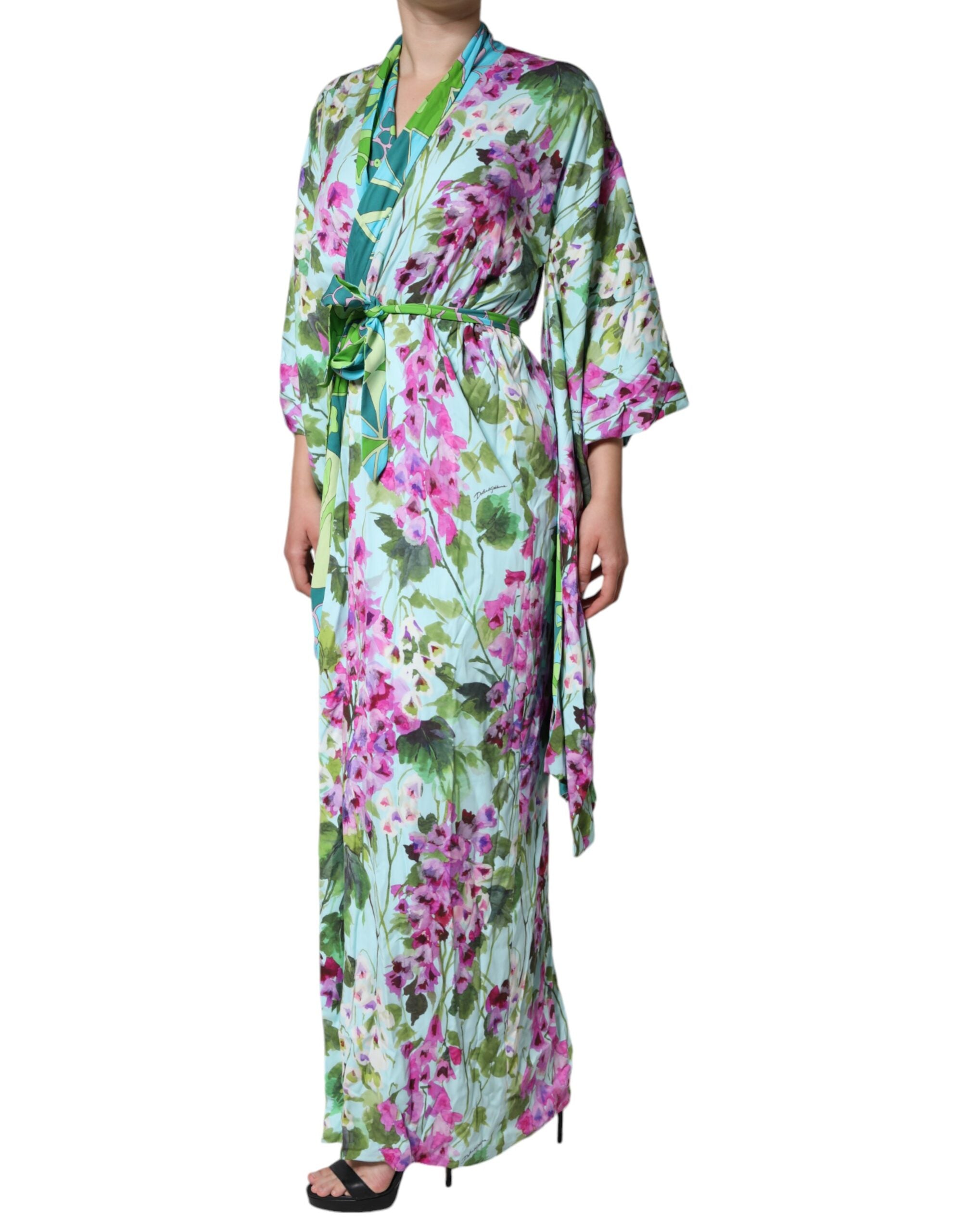 Rochie Dolce &amp; Gabbana cu imprimeu floral multicolor și elastic