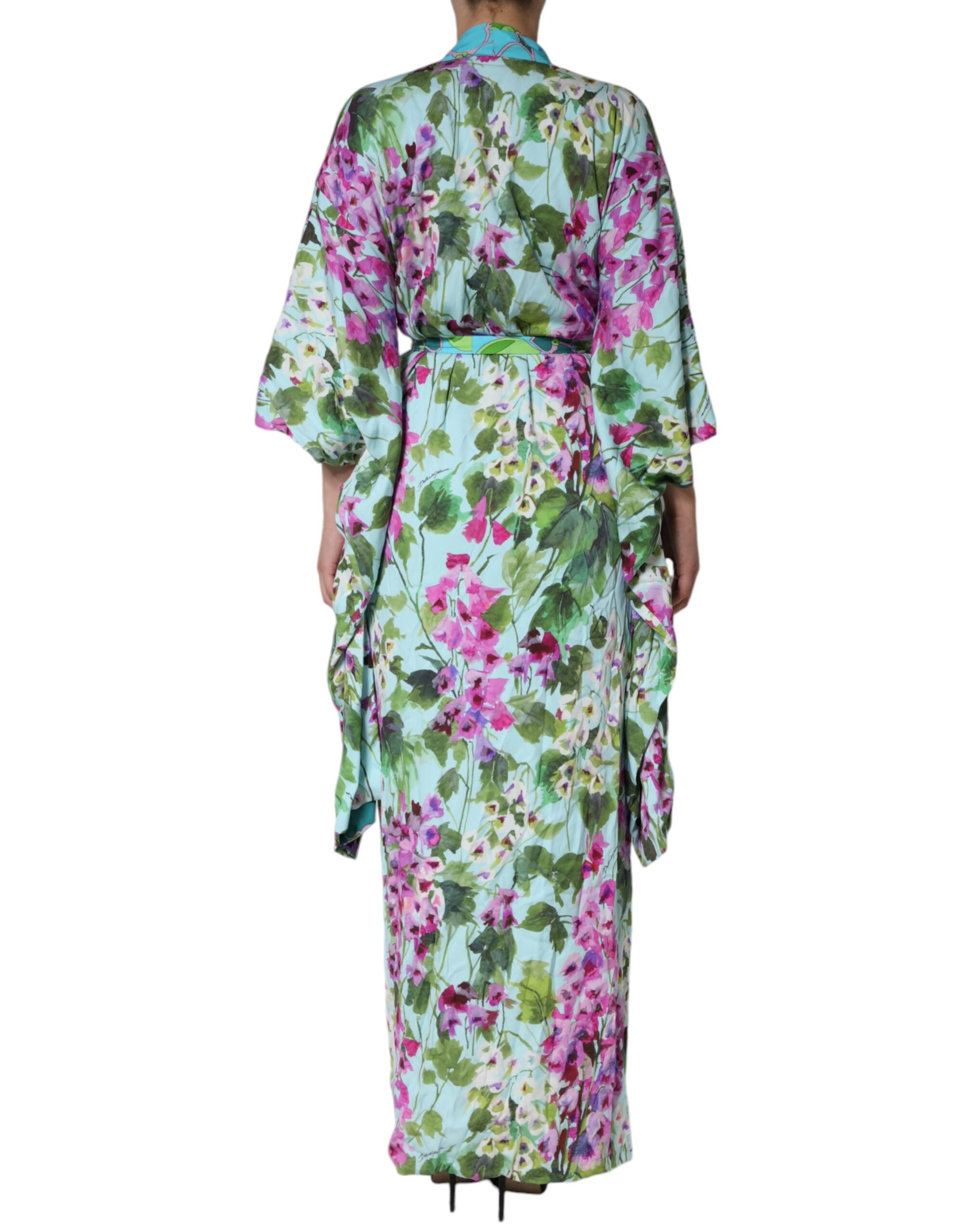 Rochie Dolce &amp; Gabbana cu imprimeu floral multicolor și elastic