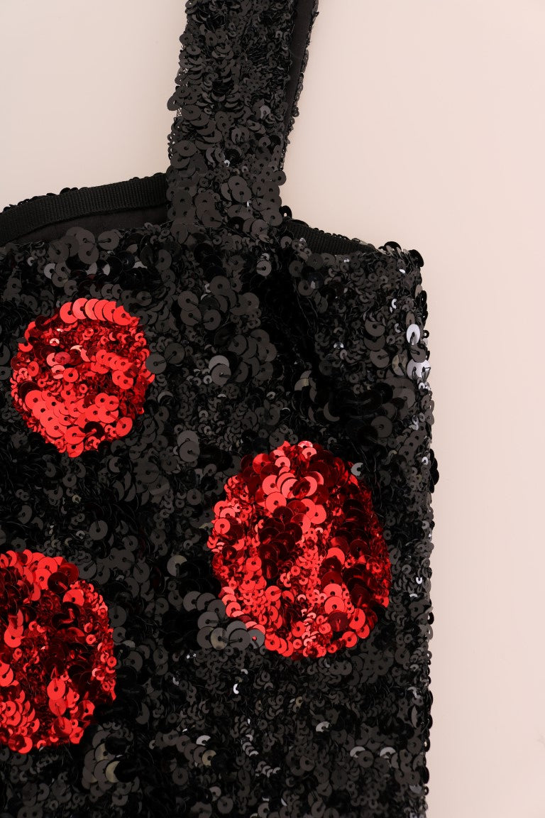Dolce &amp; Gabbana Elegantes Etuikleid mit Polka-Punkten