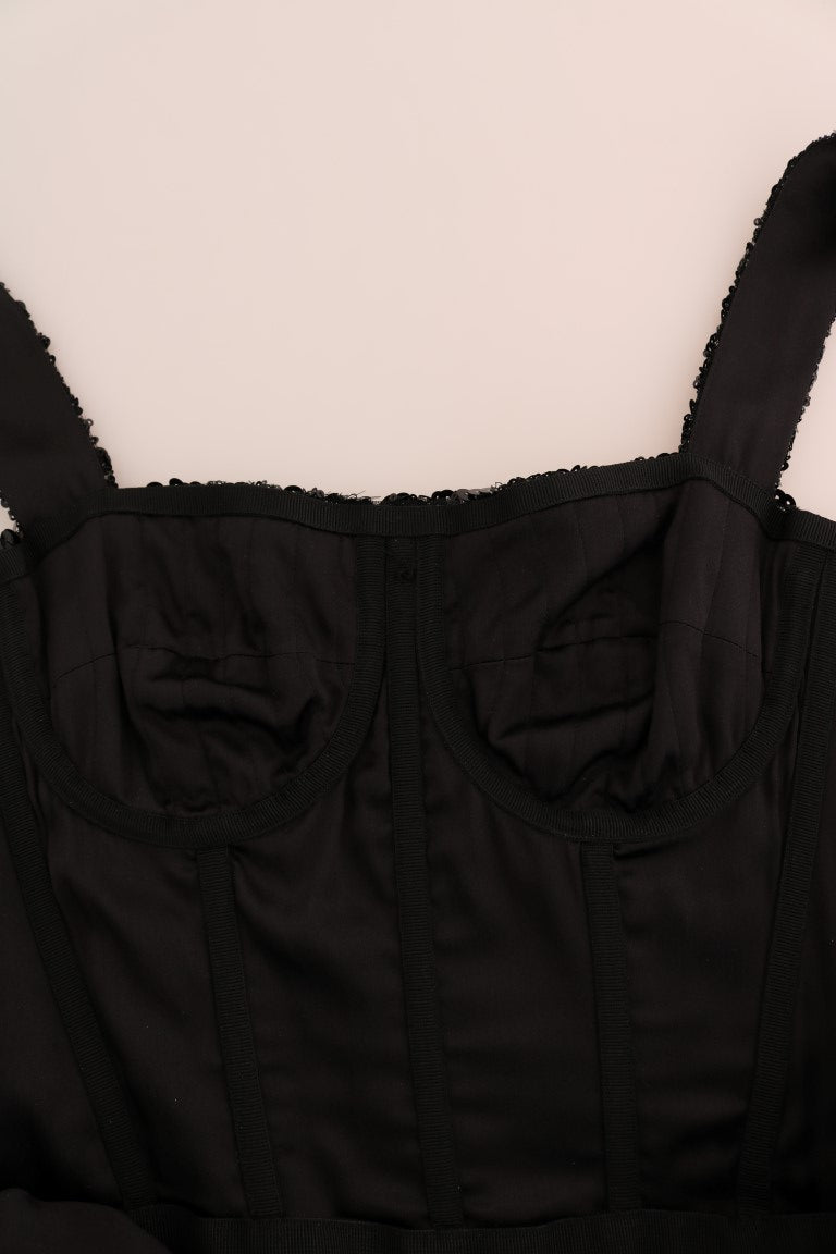 Dolce &amp; Gabbana Elegantes Etuikleid mit Polka-Punkten