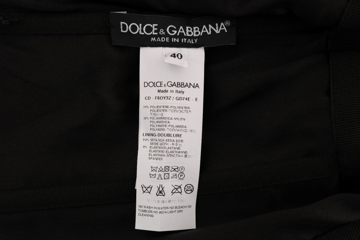 Dolce &amp; Gabbana Elegantes Etuikleid mit Polka-Punkten