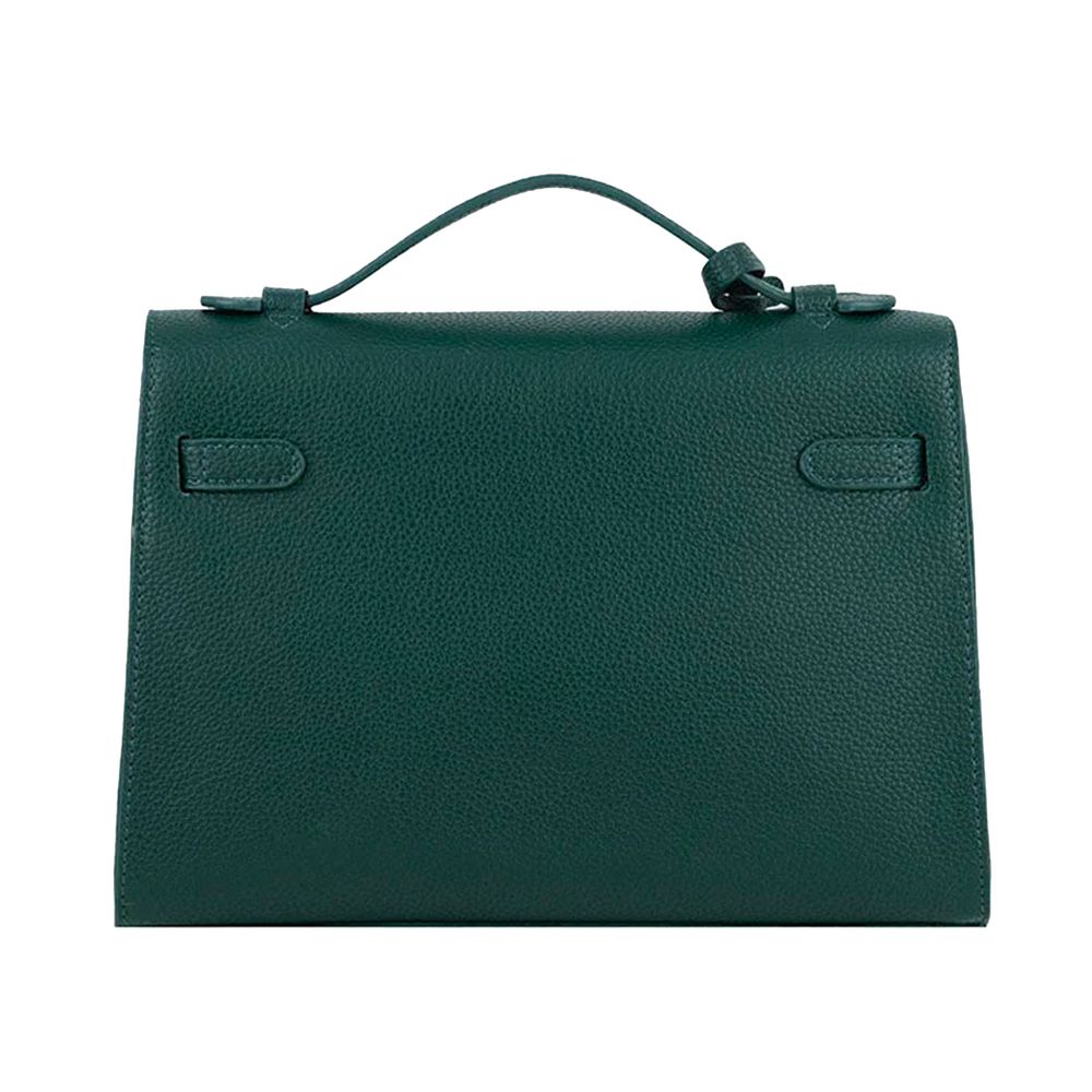 Geantă crossbody verde din piele artificială CRISTINAEFFE pentru femei