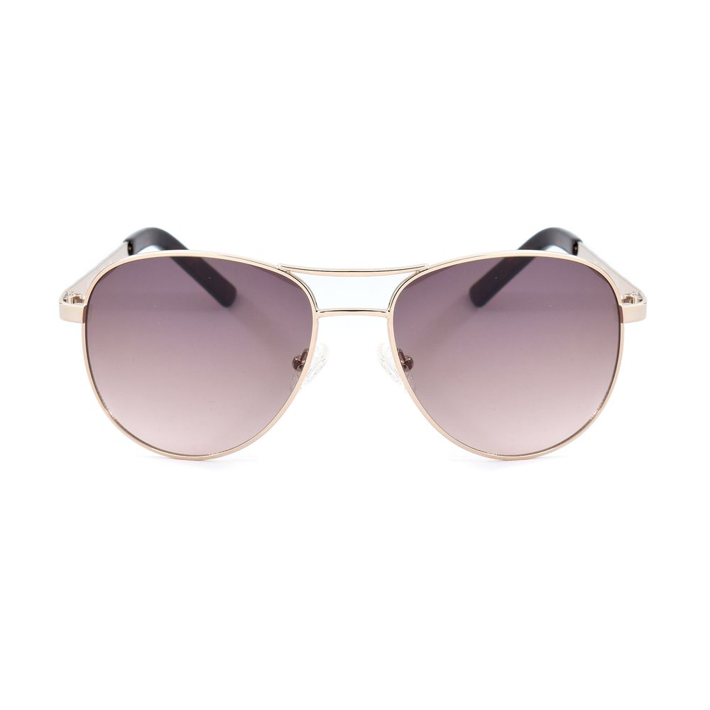 Ochelari de soare Guess din metal auriu