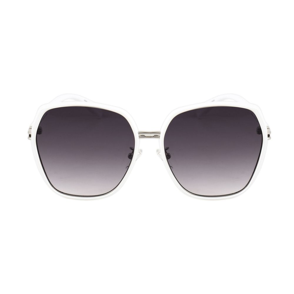 Ochelari de soare Guess din metal alb