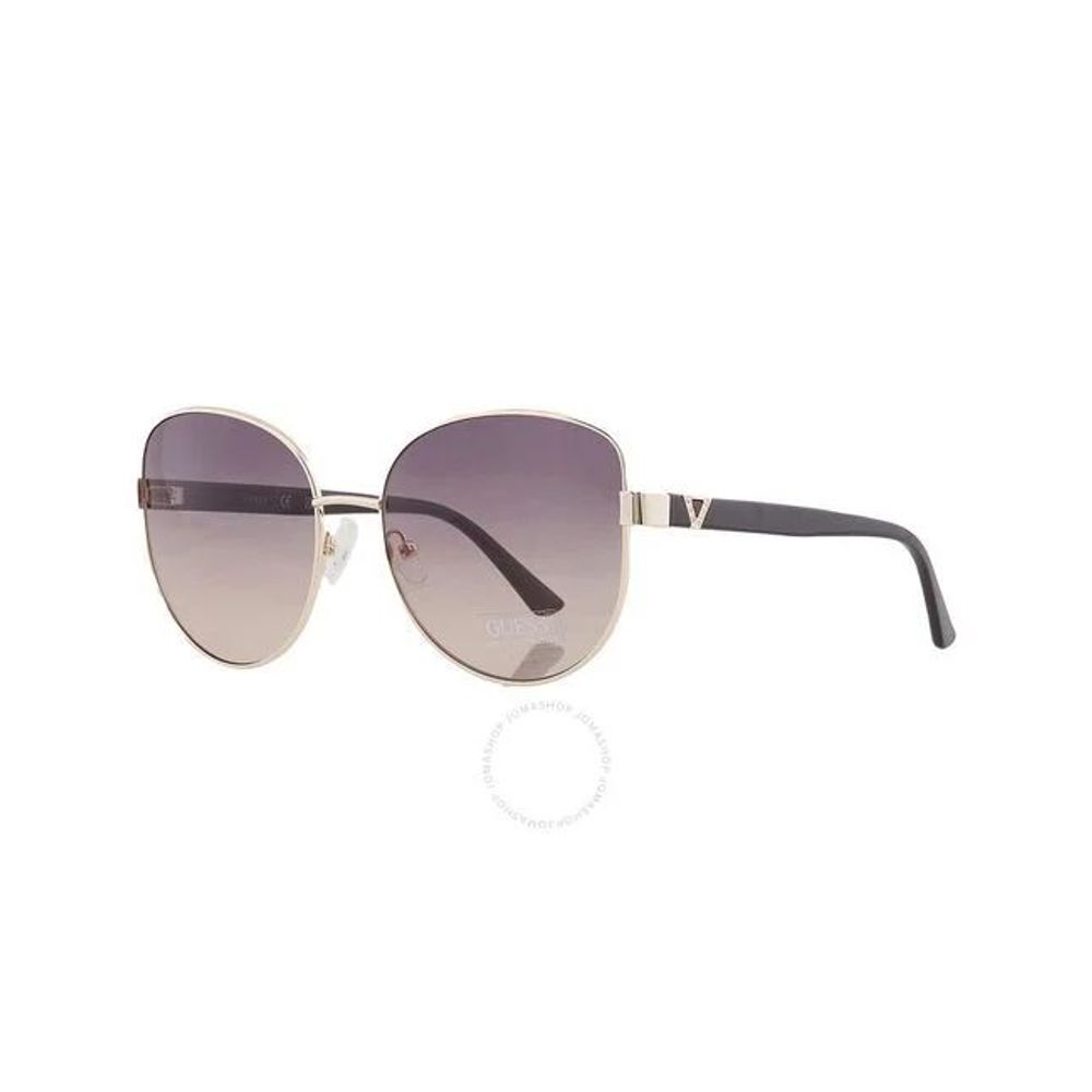 Ochelari de soare Guess din metal auriu
