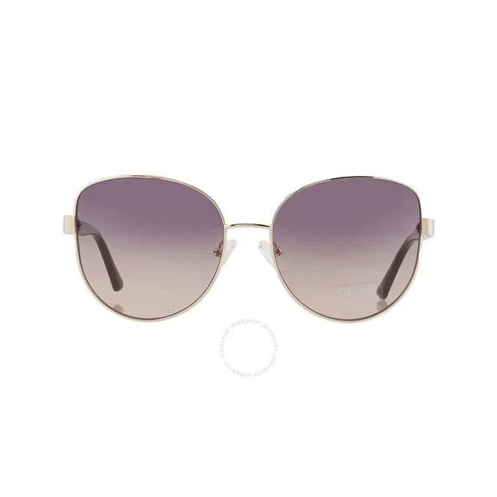 Ochelari de soare Guess din metal auriu