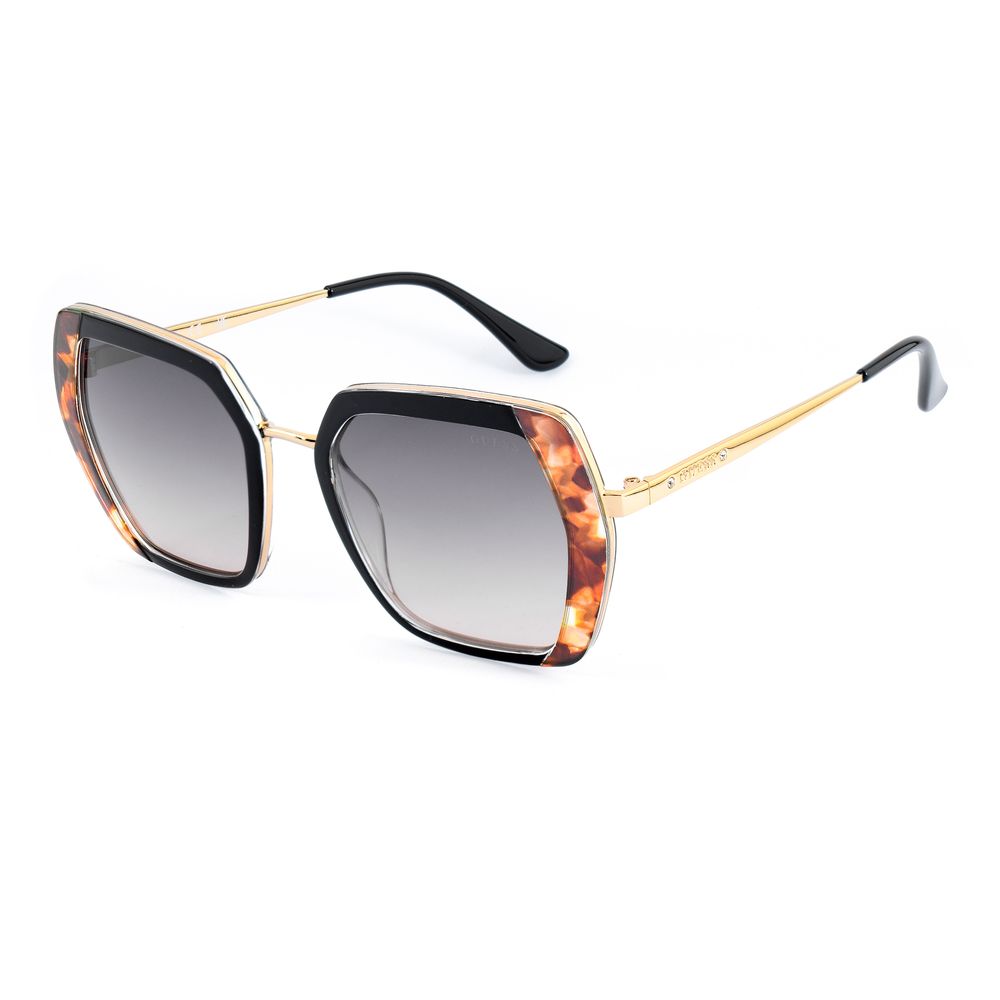 Ochelari de soare Guess din metal negru