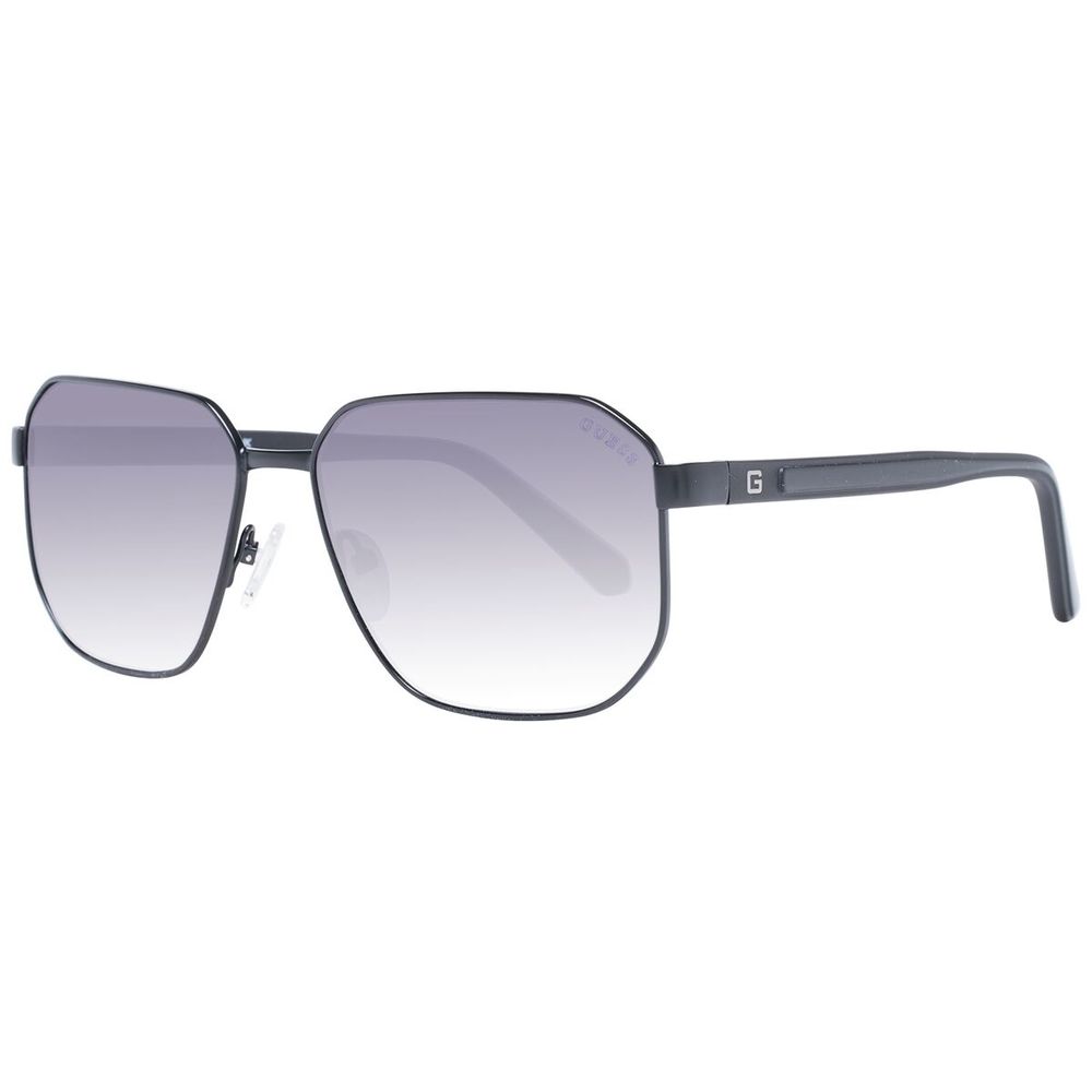 Ochelari de soare Guess din metal negru