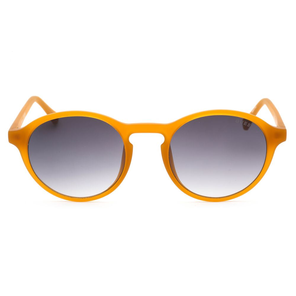 Ochelari de soare Guess portocalii din plastic