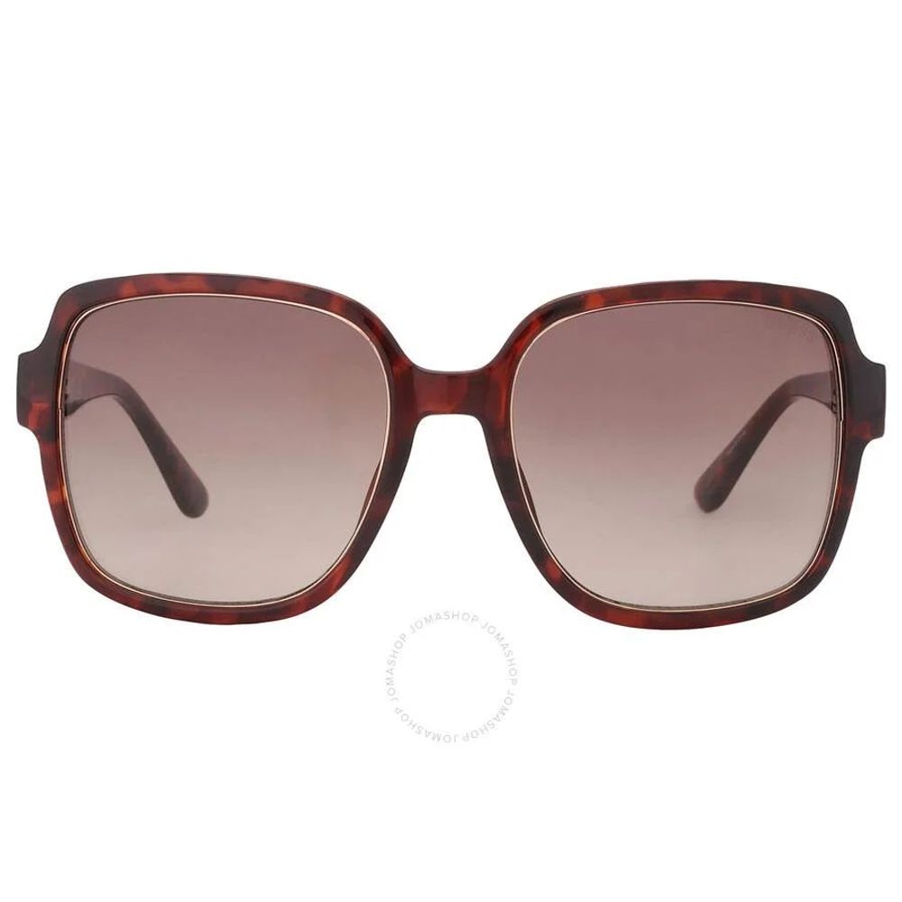 Ochelari de soare Guess maro din rășină